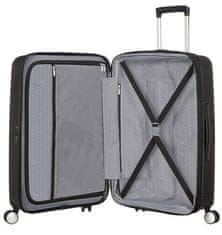 American Tourister Cestovní kufr na čtyřech kolečkách. SOUNDBOX SPINNER 67 EXP Bass Black