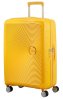 American Tourister Cestovní kufr na čtyřech kolečkách. SOUNDBOX SPINNER 67 EXP Golden Yellow