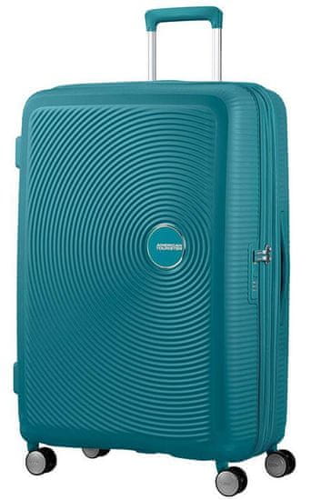 American Tourister Cestovní kufr na čtyřech kolečkách. SOUNDBOX SPINNER 77 EXP