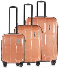 EPIC Sada kufrů Crate Reflex Rose Copper 3-set