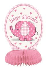 Párty dekorace na stůl Baby shower - Těhotenský večírek - Holka - Girl - 15 cm - 4 ks