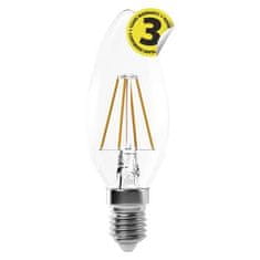 Emos LED žárovka Z74214 LED žárovka Filament Candle A++ 4W E14 neutrální bílá