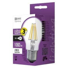 Emos LED žárovka Z74271 LED žárovka Filament A60 D 8W E27 neutrální bílá