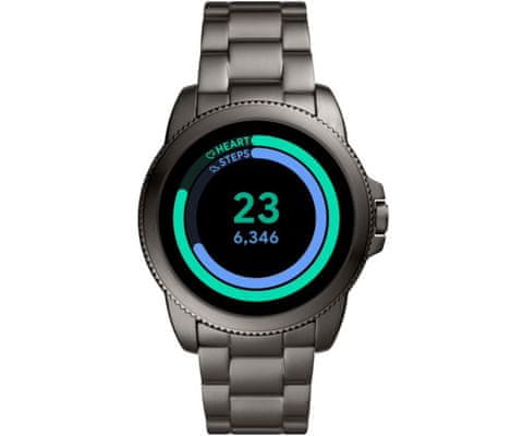 Chytré hodinky Fossil FTW4049 Gen 5E SmartWatch digitálne zobrazenie času certifikácia vodeodolnosť 3 ATM notifikácia z telefónu zdvíhanie hovorov meranie tepu krokomer sledovanie fyzickej aktivity Android iOS dlhá výdrž batérie smartwatch Wear OS Google Fit AMOLED displej Gorilla Glass monitoring spánku prehľad športových aktivít