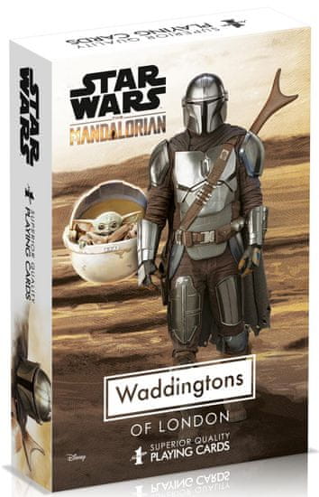 Winning Moves Hrací karty Waddingtons Star Wars: The Mandalorian