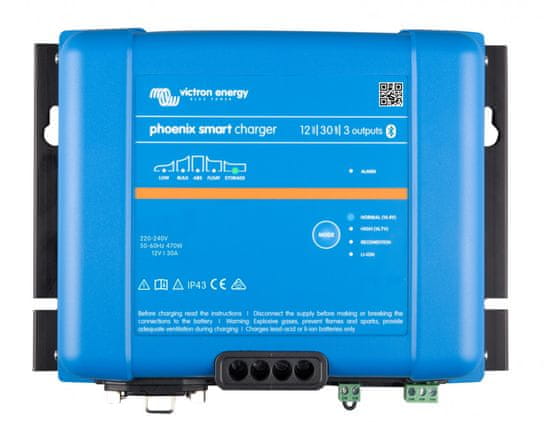 Victron Energy | Phoenix SMART IP43 12V 30A (3) nabíječka se třemi výstupy