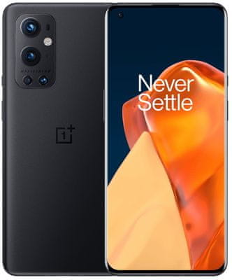 OnePlus 9, výkonný procesor, mobilní síť 5G, Fluid AMOLED displej, 120 Hz, HDR10+, ultraširokoúhlý fotoaparát, Hasselblad, čtečka otisků prstů v displeji, NFC, Dolby Atmos, 65w nabíjení