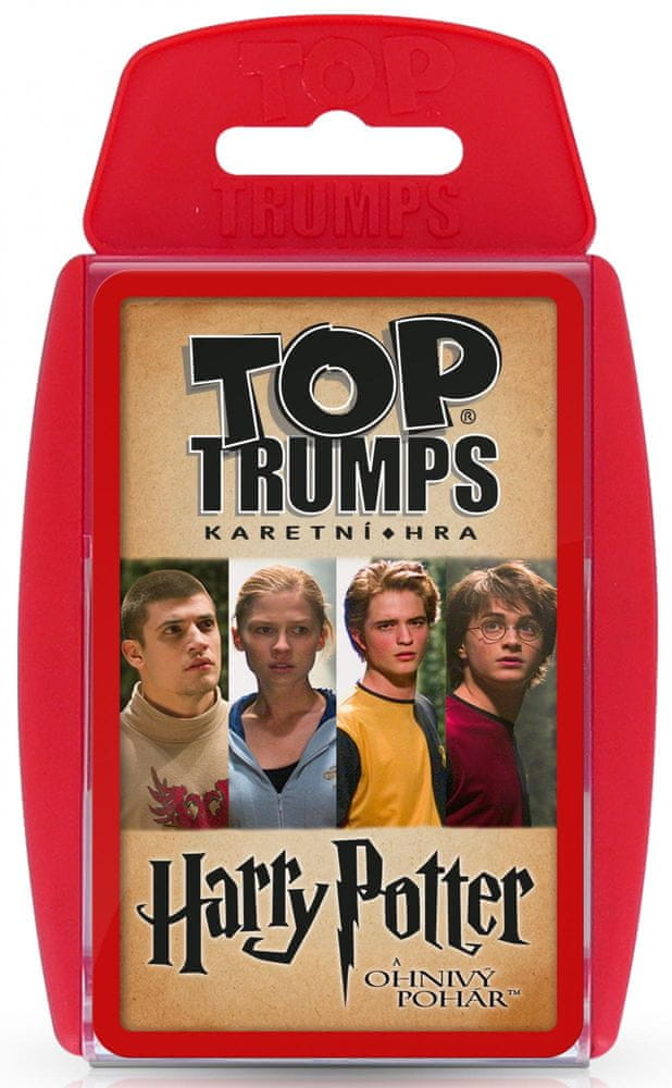 Winning Moves Top Trumps Karetní hra Harry Potter a Ohnivý pohár CZ