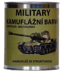 Kamuflážní barvy Kamufláž se strukturou "fabrika" 0,5kg, RAL 7028