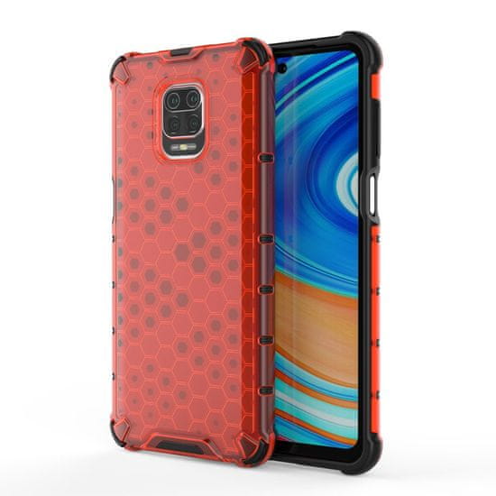 IZMAEL Honeycomb pouzdr pro Xiaomi Redmi Note 9S/Redmi Note 9 Pro - Zelená KP10276