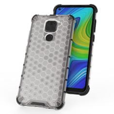 IZMAEL Honeycomb pouzdr pro Xiaomi Redmi Note 9/Redmi 10X 4G - Transparentní KP10315