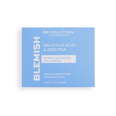 Revolution Skincare Hydratační pleťový krém Salicylic Acid & Zinc PCA (Purifying Water Gel Cream) 50 ml