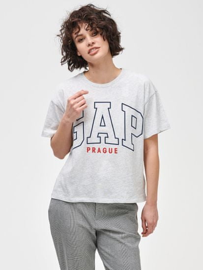 Gap Tričko Logo Prague easy short sleeve tee