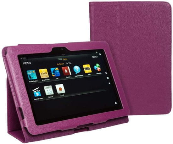 Fortress Protect PT510 pro Amazon Kindle Fire 1. gen 7" fialové - pouzdro, stojánek