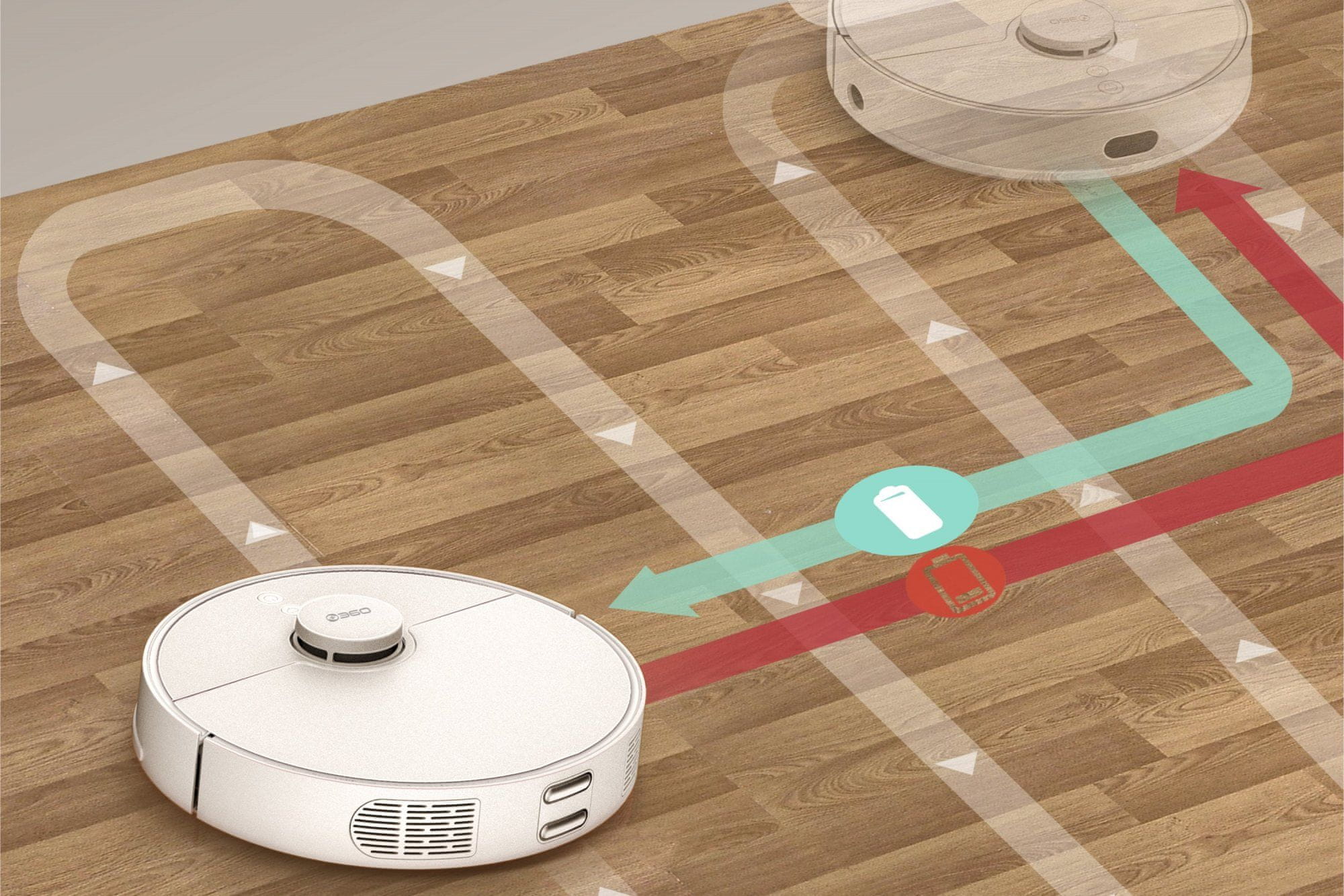 360 Robot Vacuum S5 White