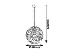 Rabalux Rabalux dětské závěsné svítidlo Birdy E14 3x MAX 40W vícebarevná 6390