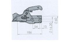 AL-KO Kloub AK 351, 3500 kg / 60 mm, AL-KO