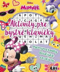 Aktivity pre bystré hlavičky Minnie - osemsmerovky, bludidká, rozdiely