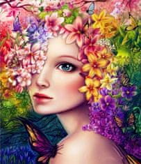 Gaira® Malování podle čísel Květiny ve vlasech M992196