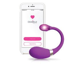 OhMiBod OhMiBod Esca2 Powered by KIIROO, fialové mobilem ovládané vibrační vajíčko s Bluetooth