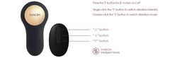 svakom Vibrátor na dálkové ovládání SVAKOM Vick Powerful Plug Remote Controlled Vibrator Black