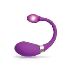 OhMiBod OhMiBod Esca2 Powered by KIIROO, fialové mobilem ovládané vibrační vajíčko s Bluetooth