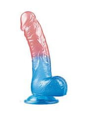 Lovetoy Lovetoy Dazzle Studs 8" (20 cm), dvoubarevné dildo s přísavkou