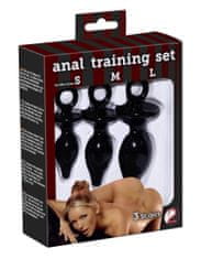 You2toys You2Toys Anal Training Set 3ks černých kolíčků