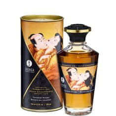 Shunga Afrodiziakální hřejivý olej Shunga Aphrodisiac Warming Oil Caramel Kisses 100 ml