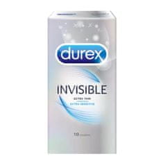 Pasante Durex Invisible Superthin (10ks), ultra tenké kondomy