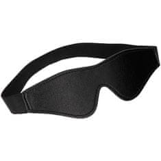 FETISH SUBMISSIVE Robustní maska přes oči Fetish Submissive EYE MASK Vegan Leather