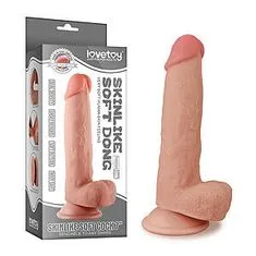 Lovetoy LoveToy Skinlike Soft Cock 7" (18 cm), realistické dildo s přísavkou