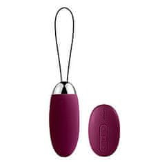 svakom SVAKOM Elva Remote-Controlled Smart Vibrating egg Violet, fialové vibrační vajíčko s dálkovým ovládáním 8 x 3,2 cm