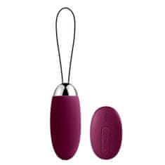 svakom SVAKOM Elva Remote-Controlled Smart Vibrating egg Violet, fialové vibrační vajíčko s dálkovým ovládáním 8 x 3,2 cm