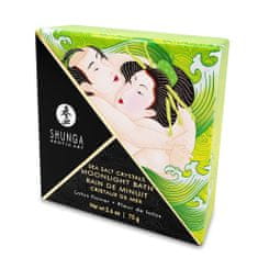 Shunga Sůl do koupele Shunga Sea Salt Crystals Moonlight Bath Lotus Flower 75 g