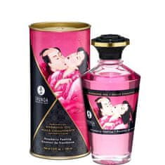 Shunga Afrodiziakální hřejivý olej Shunga Aphrodisiac Warming Oil Raspberry Feeling 100 ml