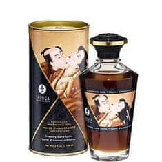 Shunga Afrodiziakální hřejivý olej Shunga Aphrodisiac Warming Oil Creamy Love Latte 100 ml