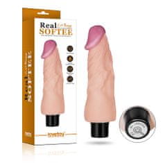 Lovetoy LoveToy REAL SOFTEE Vibrating Dildo 7