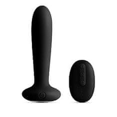 svakom SVAKOM Primo Heating G-spot Vibe and Anal Plug Black, černý vibrátor s funkcí vyhřívání 12 x 2,6cm