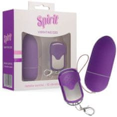 Action Spirit Large Vibrating Egg Remote purple