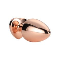 Dreamtoys Gleaming Love Plug (Rose Gold / Small)