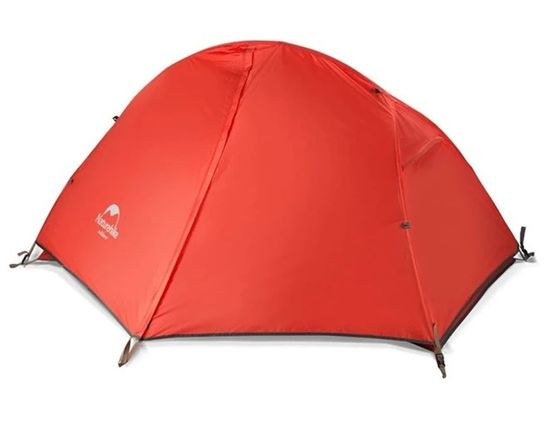 Naturehike ultralight cyklistický stan pro 1 os. 210T 1700g - červený