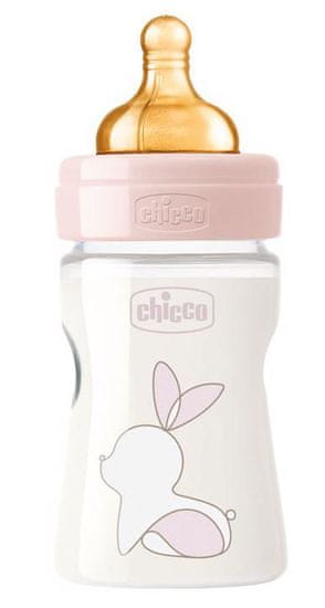 Chicco Láhev kojenecká Original Touch latex, 150 ml