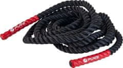 Pure2Improve Lano na cvičení P2I Battle Rope 1,5 palce x 12 m