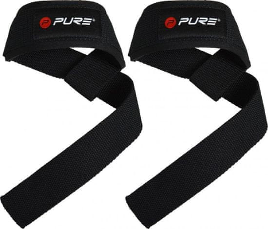 Pure2Improve Pásky na posilování P2I - Lifting Straps 60 cm