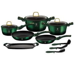 Berlingerhaus Titanium Pot 12 Elem. Bh-6066 Emerald