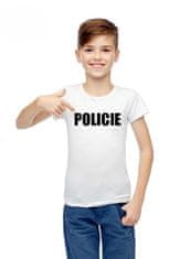 STRIKER Dětské tričko nápis POLICIE Dětská velikost: 12 let
