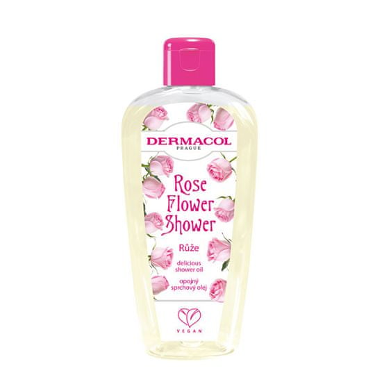 Dermacol Opojný sprchový olej Růže Flower Shower (Delicious Shower Oil) 200 ml