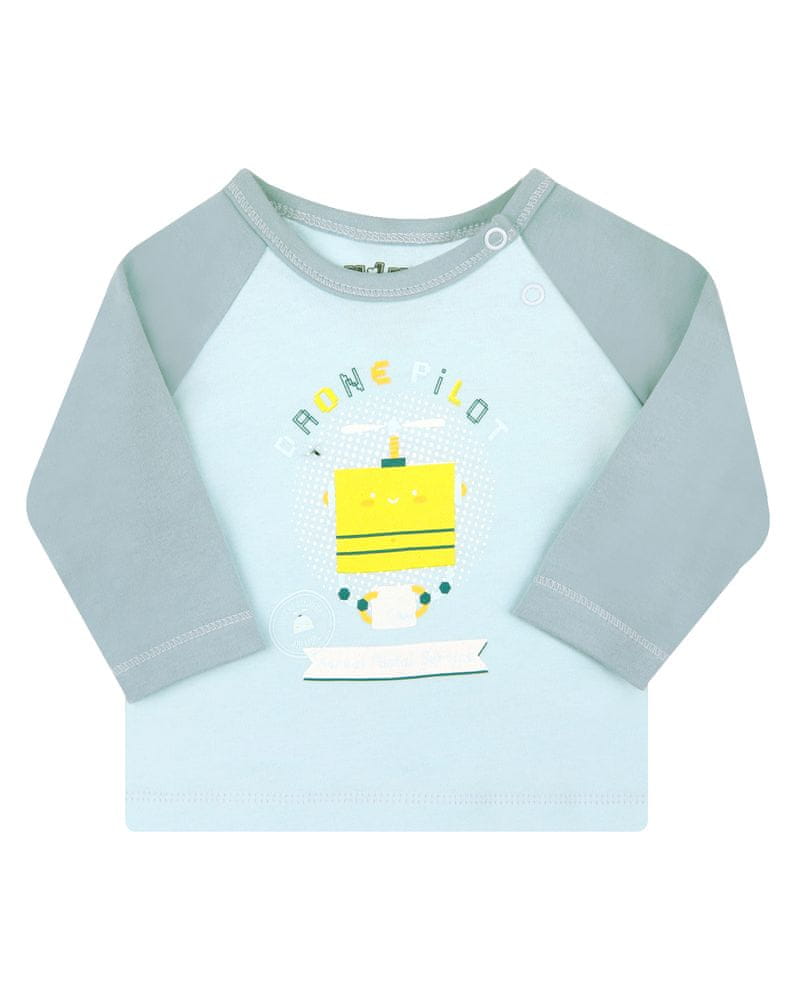 Nini chlapecké tričko z organické bavlny ABN-2417 56 modrá
