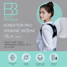 SNUG BUN Korektor pro správné držení těla Back Balance (6 v 1)